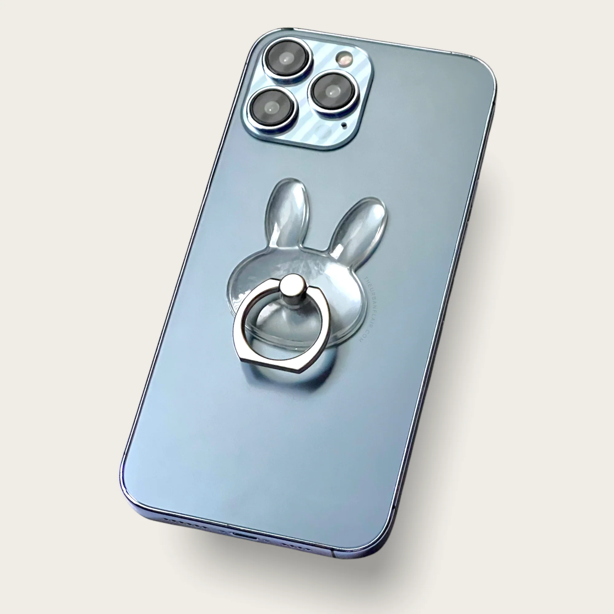 Clear Bunny Shaped Ring Grip - Image 4