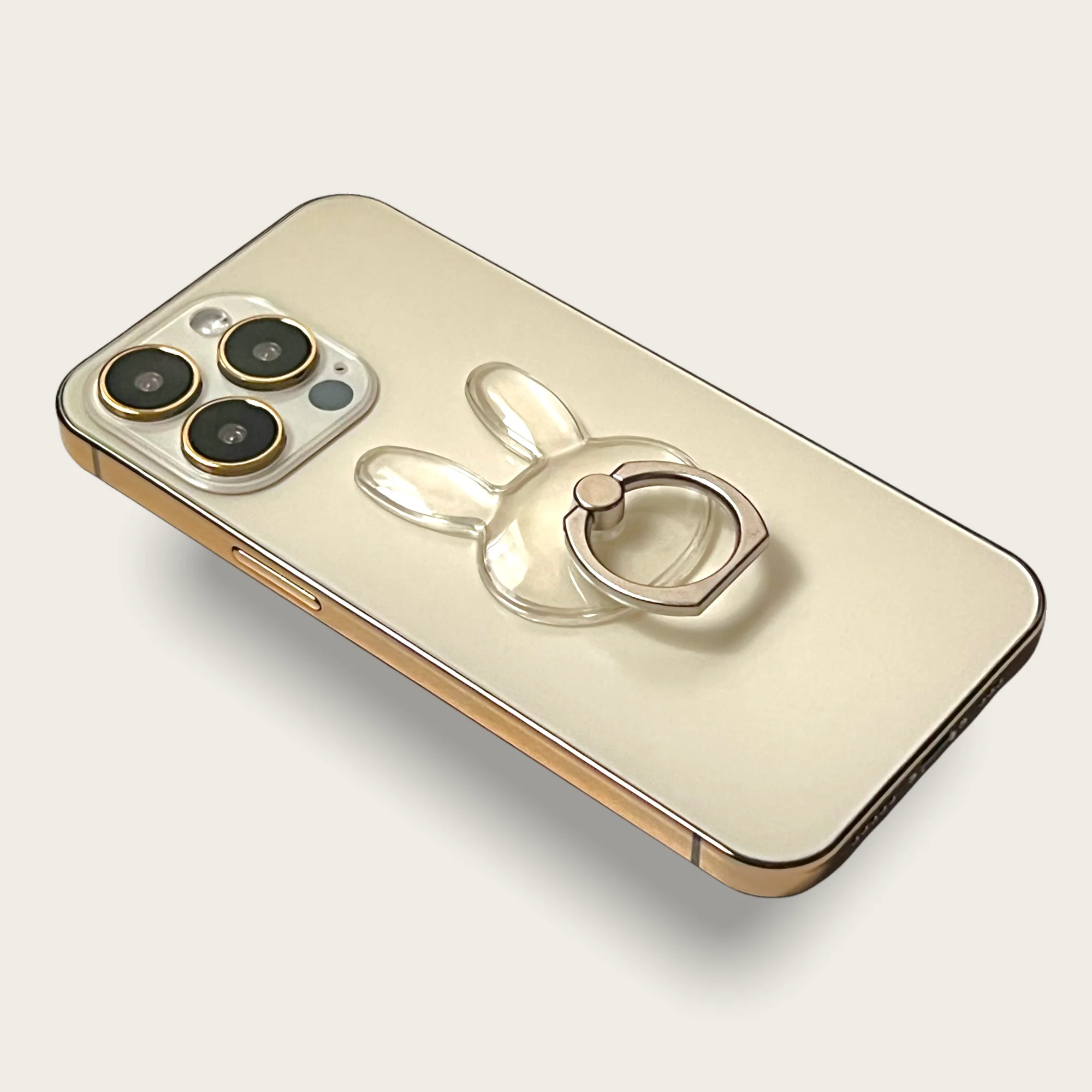 Clear Bunny Shaped Ring Grip - Image 7