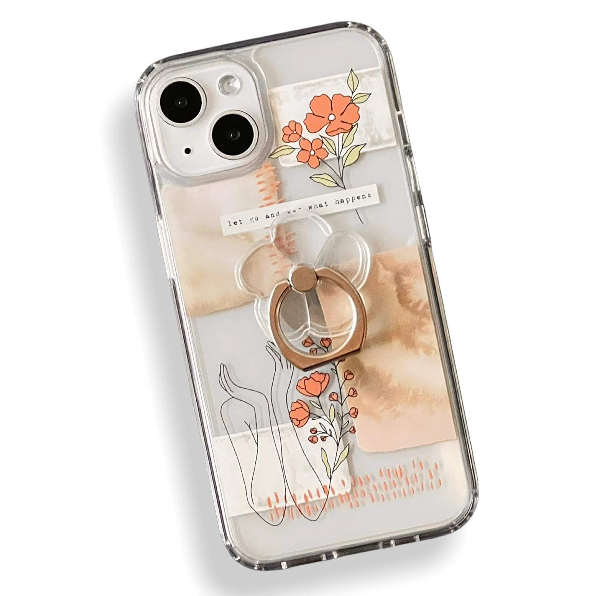 Clear Flower Shape Ring Grip - Image 5