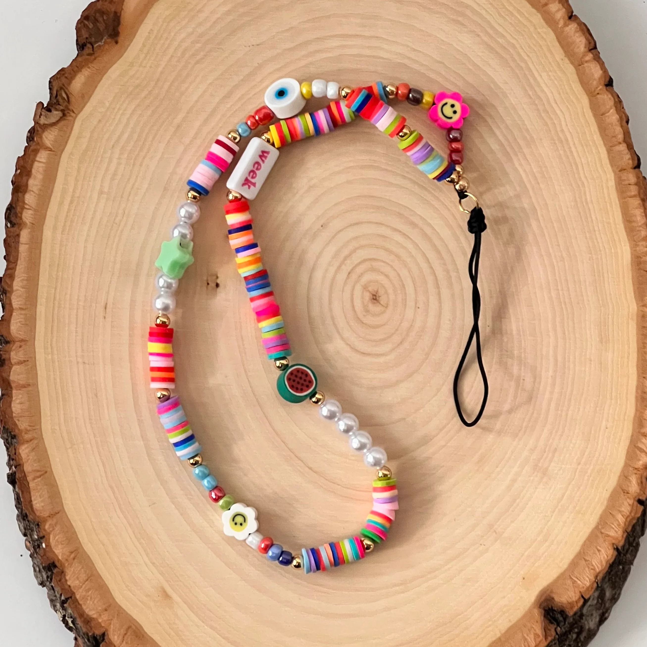 Colorful 90s Nostalgia Phone Charm - Image 13