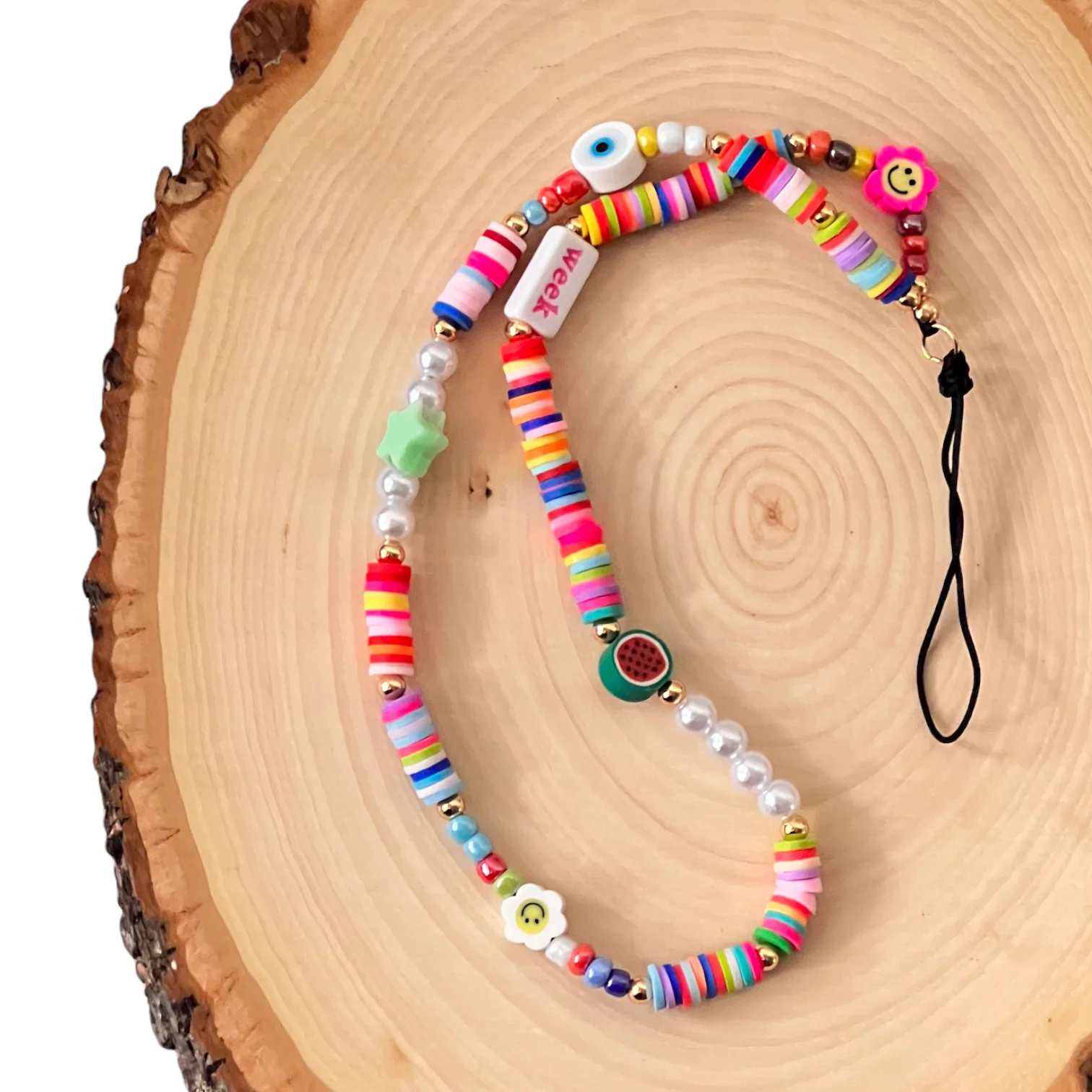 Colorful 90s Nostalgia Phone Charm - Image 4