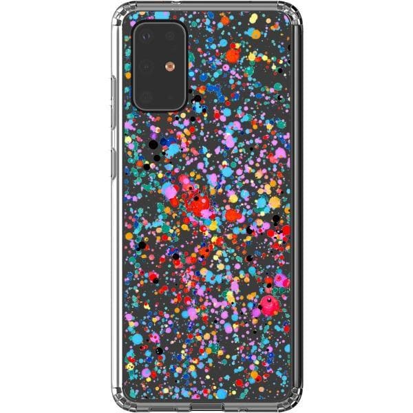 Colorful Paint Splatter Clear Phone Case - Image 17