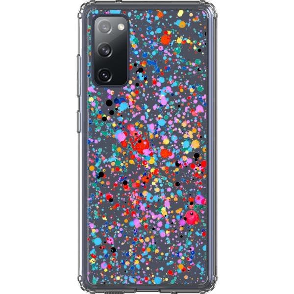 Colorful Paint Splatter Clear Phone Case - Image 19