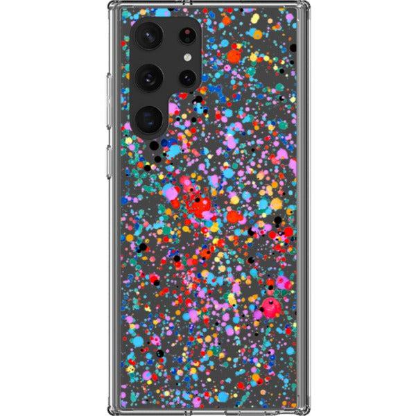 Colorful Paint Splatter Clear Phone Case - Image 23