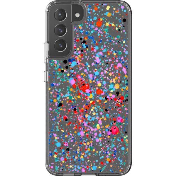 Colorful Paint Splatter Clear Phone Case - Image 24