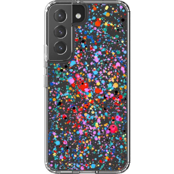 Colorful Paint Splatter Clear Phone Case - Image 25