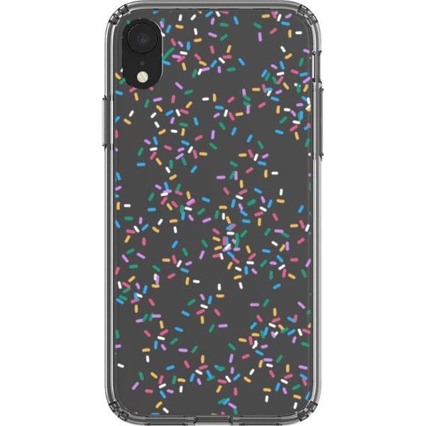Colorful Rainbow Sprinkles Clear Phone Case - Image 12