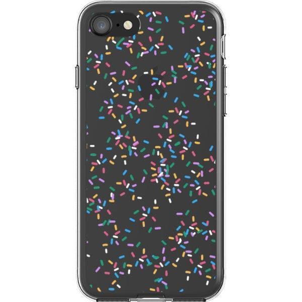 Colorful Rainbow Sprinkles Clear Phone Case - Image 16