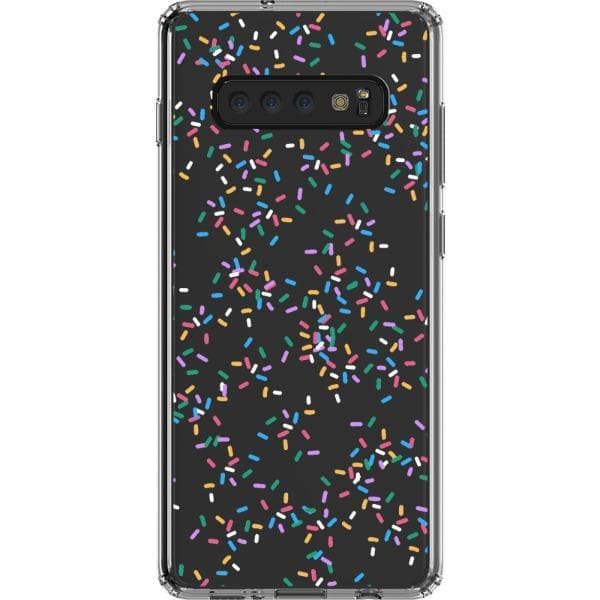 Colorful Rainbow Sprinkles Clear Phone Case - Image 21