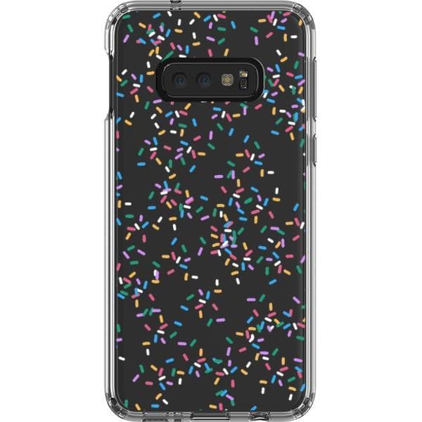 Colorful Rainbow Sprinkles Clear Phone Case - Image 22