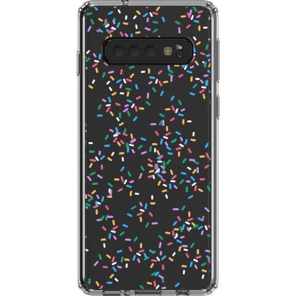 Colorful Rainbow Sprinkles Clear Phone Case - Image 23