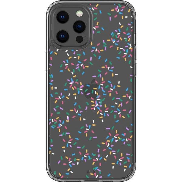 Colorful Rainbow Sprinkles Clear Phone Case - Image 9