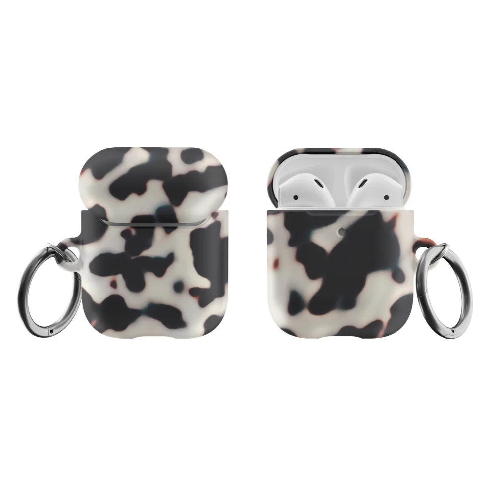 Creamy Tortoise Shell Airpods Case - Image 3