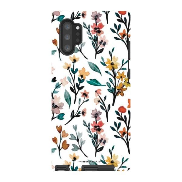 Cute Fall Watercolor Flowers Tough Phone Case - Image 49