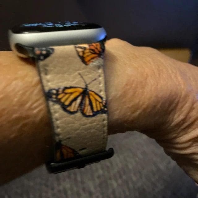 Cute Monarch Butterfly Apple Watch Band - Image 14