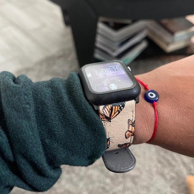 Cute Monarch Butterfly Apple Watch Band - Image 16