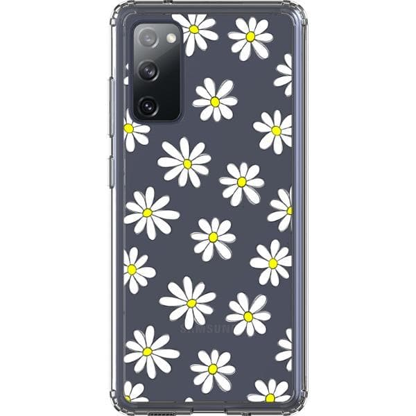 Daisy Doodles Clear Phone Case - Image 24