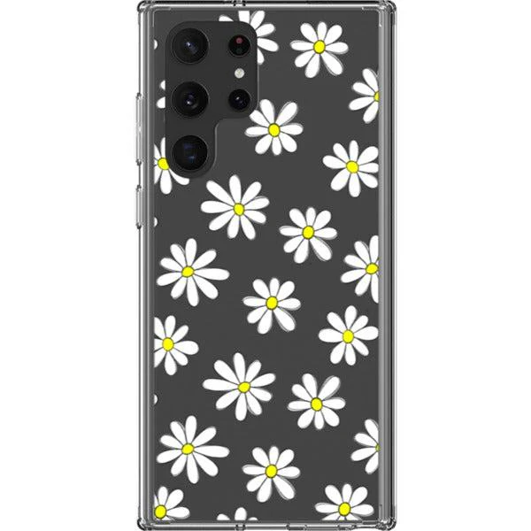 Daisy Doodles Clear Phone Case - Image 28