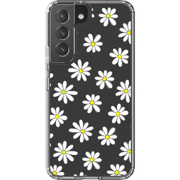 Daisy Doodles Clear Phone Case - Image 30