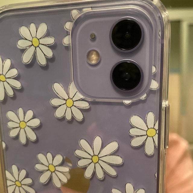 Daisy Doodles Clear Phone Case - Image 8