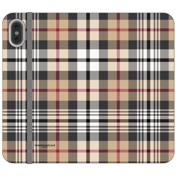 Designer Plaid Wallet Phone Case - Image 14
