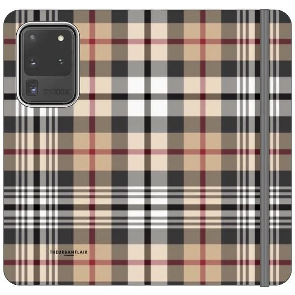 Designer Plaid Wallet Phone Case - Image 18