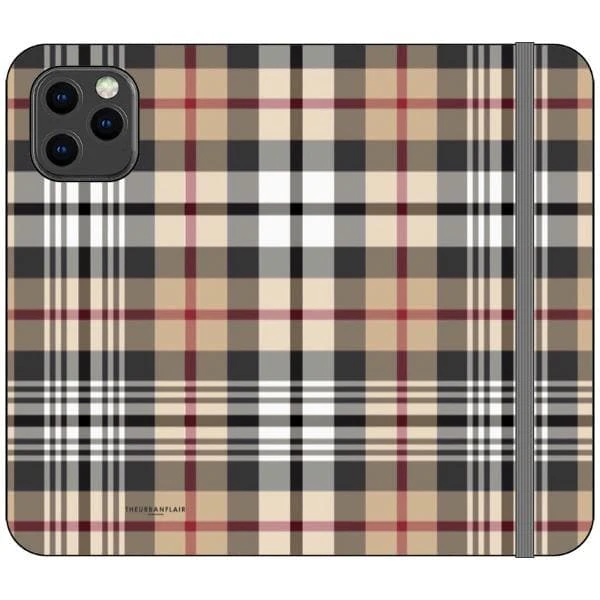 Designer Plaid Wallet Phone Case - Image 8