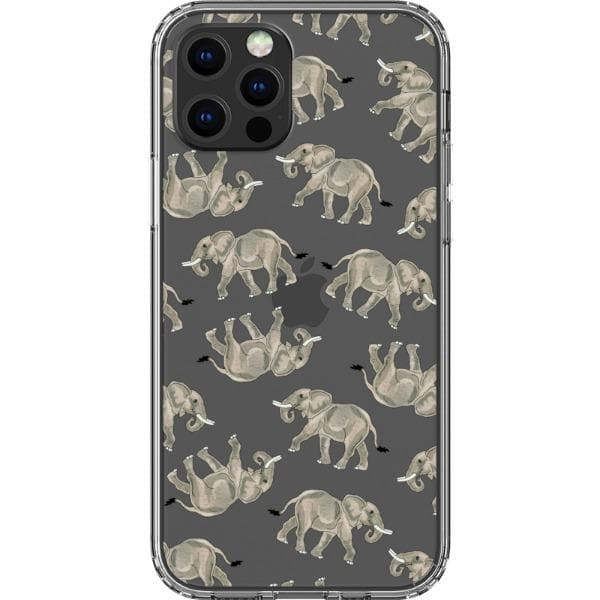 Elephant Clear Phone Case - Image 3