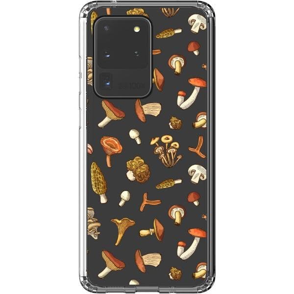 Fall Mushroom Clear Phone Case - Image 16
