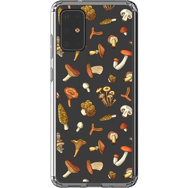 Fall Mushroom Clear Phone Case - Image 17