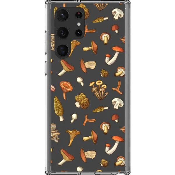 Fall Mushroom Clear Phone Case - Image 25