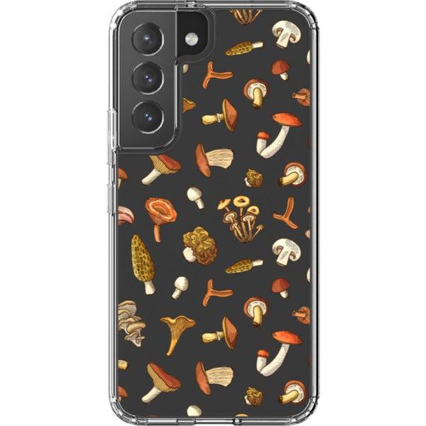 Fall Mushroom Clear Phone Case - Image 27