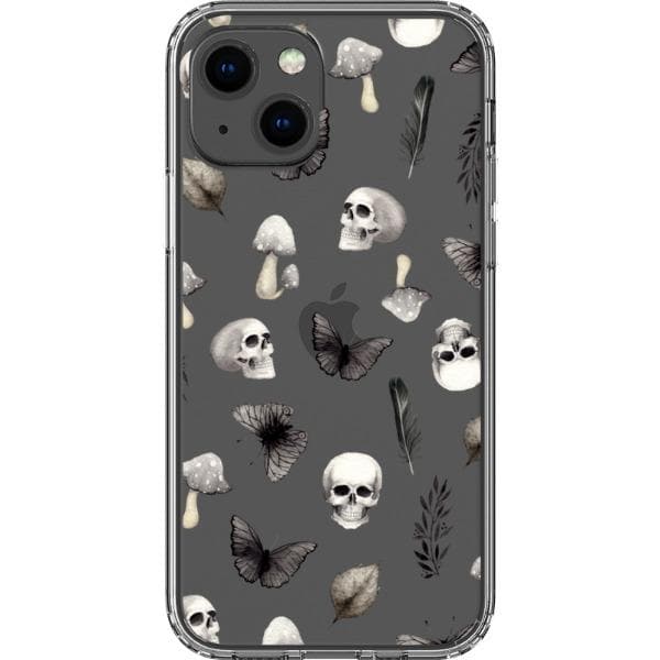 Grunge Mystic Elements Clear Phone Case - Image 16