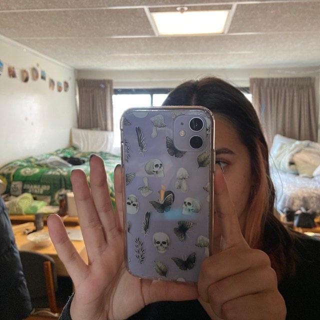 Grunge Mystic Elements Clear Phone Case - Image 7
