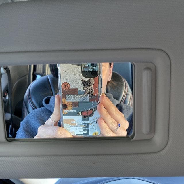 Just Be Happy Aesthetic Collage Clear Phone Case - Image 14