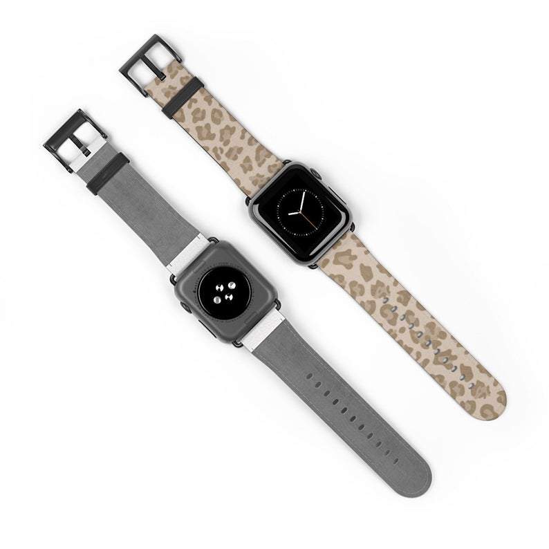 Light Leopard Animal Print Apple Watch Band - Image 5
