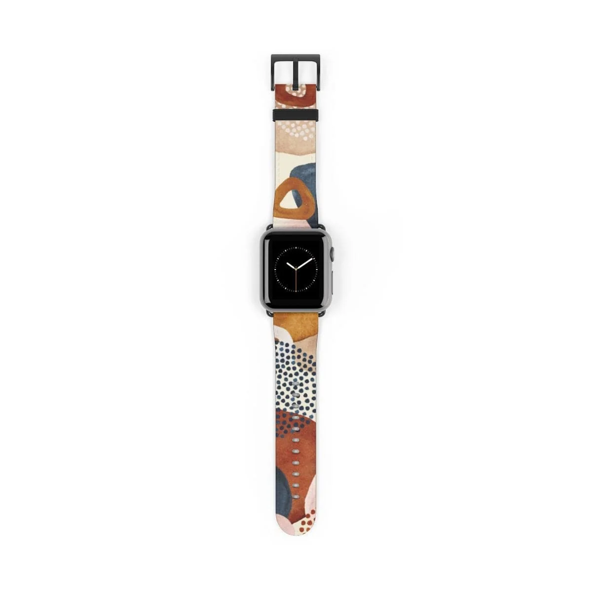 Mid-Century Organic Abstract Shapes Apple Watch Band - Image 7