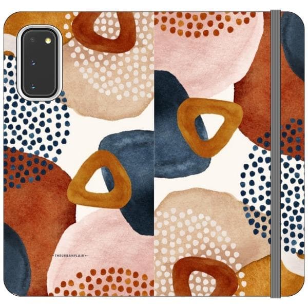 Mid-Century Organic Abstract Shapes Wallet Phone Case - Image 22