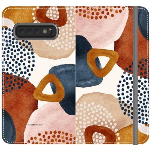 Mid-Century Organic Abstract Shapes Wallet Phone Case - Image 24