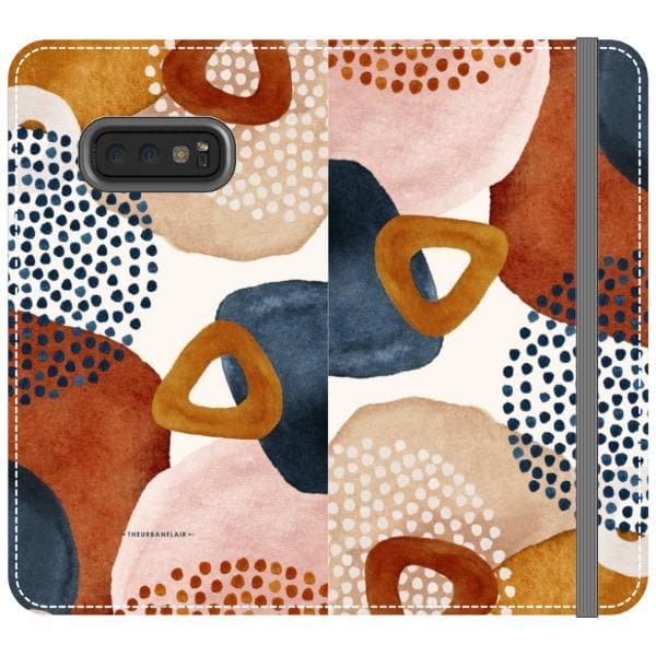 Mid-Century Organic Abstract Shapes Wallet Phone Case - Image 25