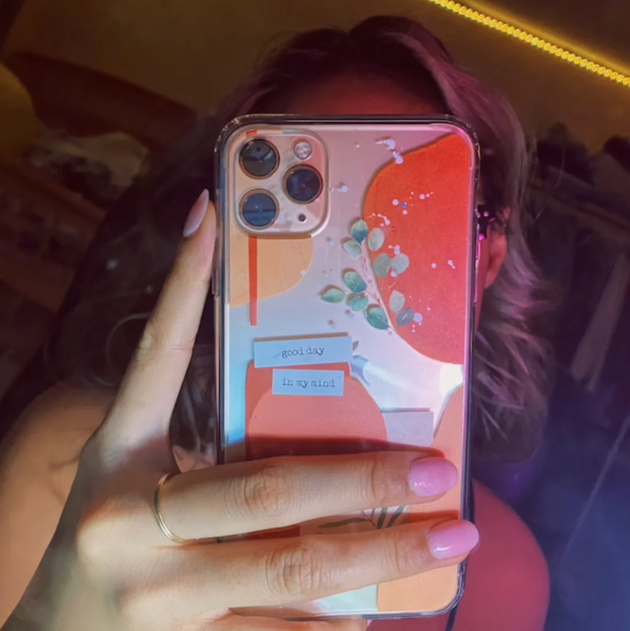 Wherever You Are Collage Clear Phone Case - Image 10