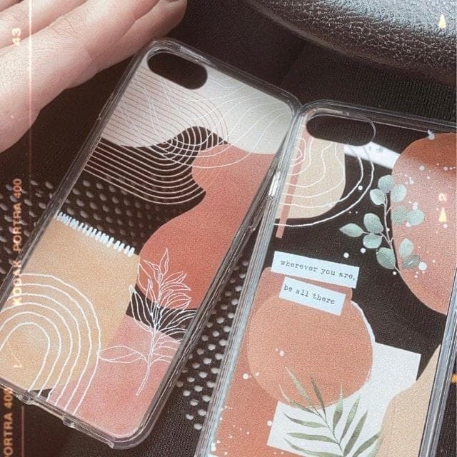 Wherever You Are Collage Clear Phone Case - Image 11