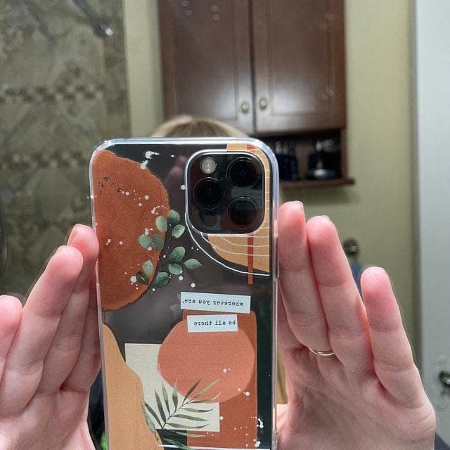 Wherever You Are Collage Clear Phone Case - Image 14