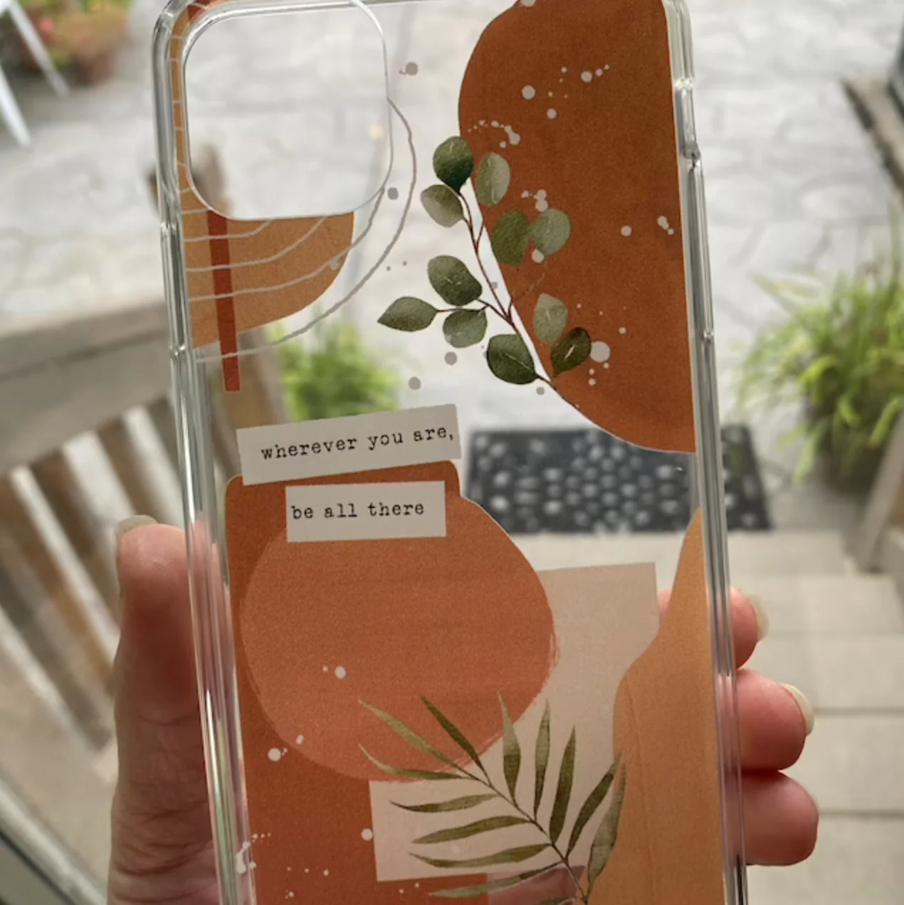 Wherever You Are Collage Clear Phone Case - Image 20