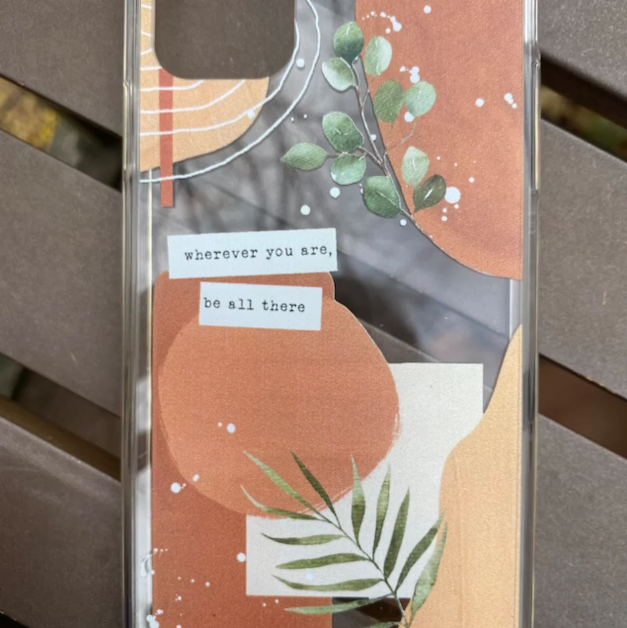 Wherever You Are Collage Clear Phone Case - Image 23