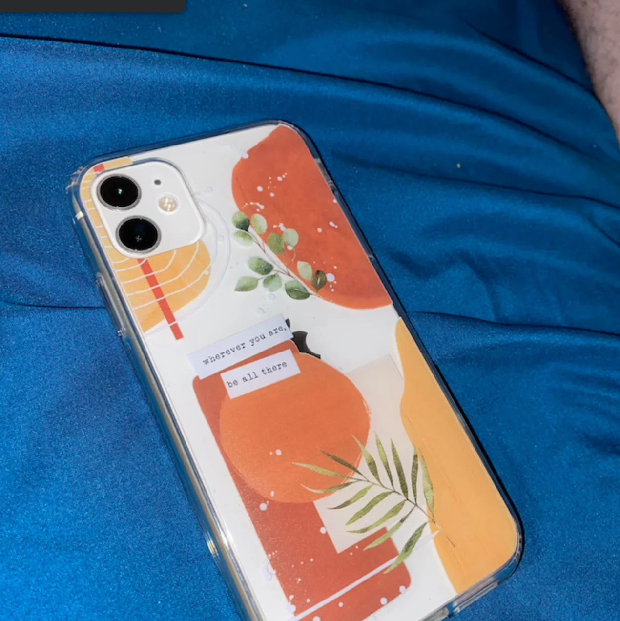 Wherever You Are Collage Clear Phone Case - Image 25