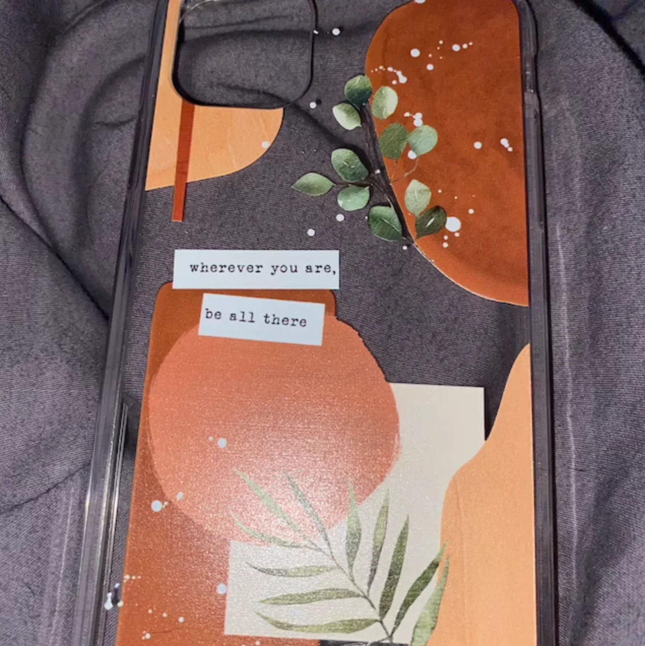 Wherever You Are Collage Clear Phone Case - Image 26