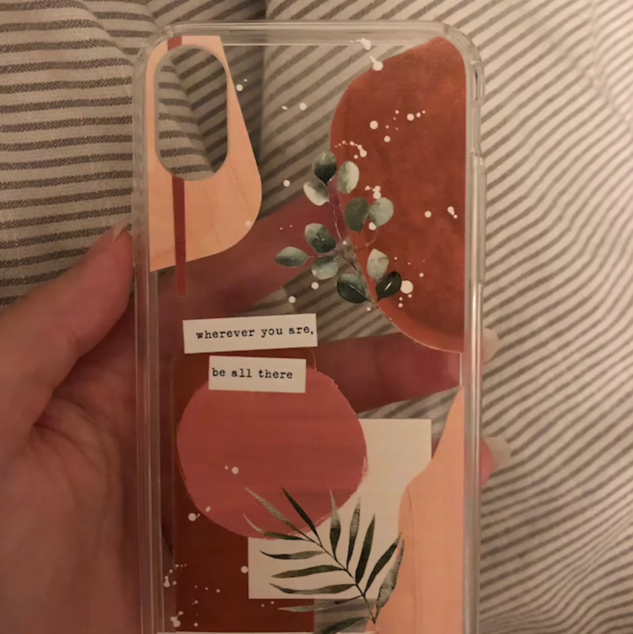 Wherever You Are Collage Clear Phone Case - Image 27