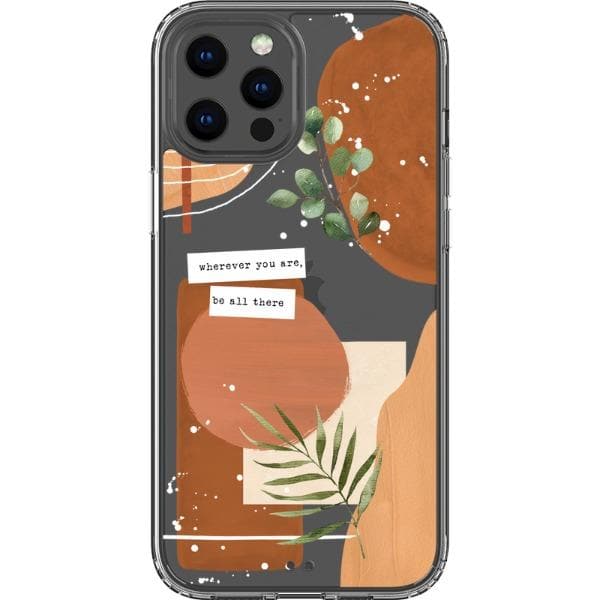 Wherever You Are Collage Clear Phone Case - Image 31