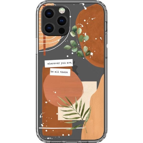 Wherever You Are Collage Clear Phone Case - Image 32